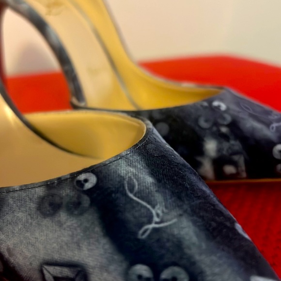 💥Christian Louboutin💥Tri-Colour Denim Pumps - Picture 8 of 8